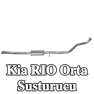 VEGAZ Orta susturucu 1900mm — 2002 Kia Rio