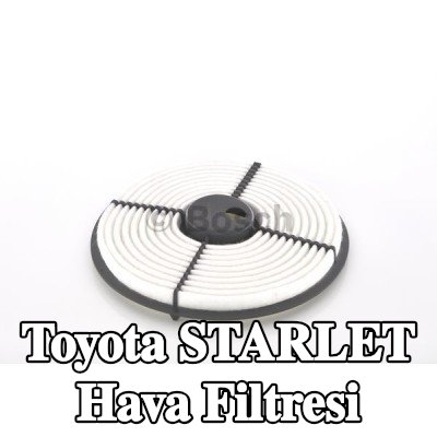 BOSCH Hava filtresi — 1990 Toyota Starlet