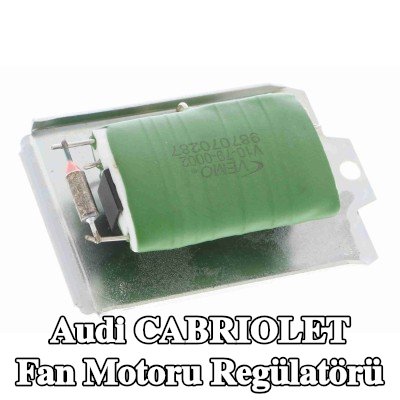 VEMO Fan motoru regülatörü Orijinal Kalite — Audi Cabriolet
