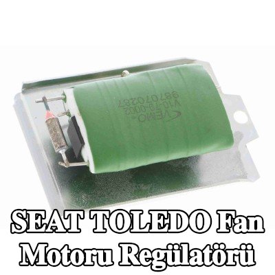 VEMO Fan motoru regülatörü Orijinal Kalite — 1997 SEAT Toledo