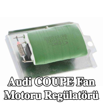 VEMO Fan motoru regülatörü Orijinal Kalite — Audi Coupe