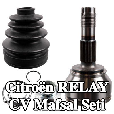 FEBI BILSTEIN Ön aks sol CV mafsal kiti, Ön Aks Sağ, Tekerlek Tarafı, gres ile — Citroën Relay