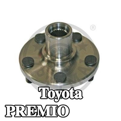 OPTIMAL محور العجلة المحور الأمامي, مع مسامير العجلة — Toyota Premio