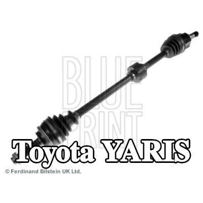 BLUE PRINT عمود الدفع للمحور الأمامي الأيمن, مع صمولة المحور — 2000 Toyota Yaris