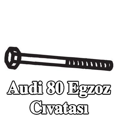 BOSAL Egzoz cıvatası — Audi 80