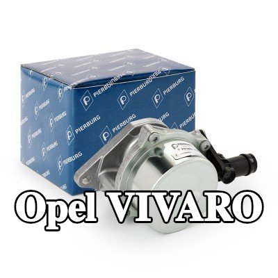 PIERBURG مضخة فرامل هوائية بدون حشية/مانع تسرب — 2012 Opel Vivaro