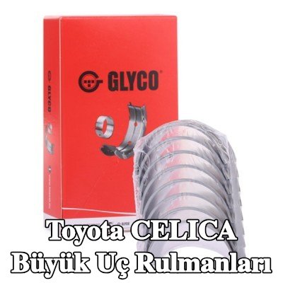 GLYCO Büyük Uç Yatakları Çelik tabanlı alüminyum alaşımı — Toyota Celica