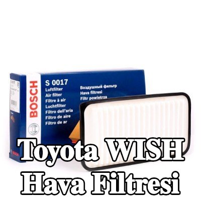 BOSCH Hava filtresi — Toyota Wish