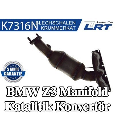 LRT Manifold Katalitik Konvertör — BMW Z3