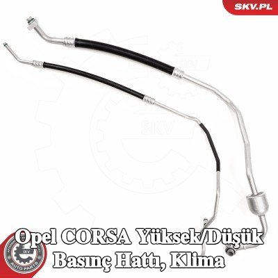 ESEN SKV Yüksek/Düşük Basınç Hattı, klima — 2012 Opel Corsa
