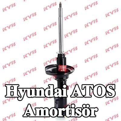KYB Amortisör Excel-G, Ön Aks Sağ, Gaz Basıncı, Süspansiyon Dikmesi — 2002 Hyundai Atos