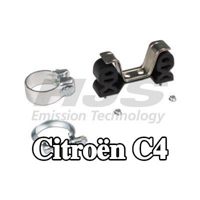 HJS طقم تركيب العادم مع موصل الأنبوب — 2012 Citroën C4