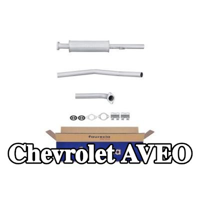 HELLA كاتم الصوت الأمامي, مع قطع التركيب — Chevrolet Aveo