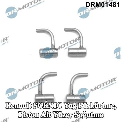 DR.MOTOR AUTOMOTIVE Yağ püskürtme, piston alt yüzey soğutma — 2000 Renault Scénic