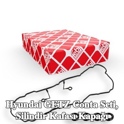 FEBI BILSTEIN Conta seti, silindir kafası kapağı NBR (nitril butadien kauçuk) — Hyundai Getz