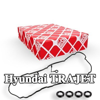 FEBI BILSTEIN مجموعة حشيات, غطاء رأس الأسطوانة NBR (مطاط النتريل بوتادين) — Hyundai Trajet
