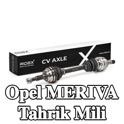 RIDEX Tahrik mili Ön Aks Sol, 595mm — Opel Meriva