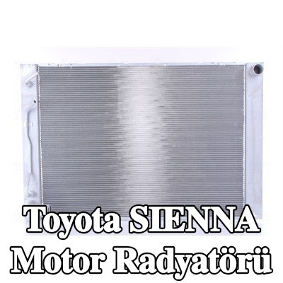 NISSENS Kapaksız motor radyatörü, genişletme deposu olmadan, yağ soğutuculu — 2004 Toyota Sienna