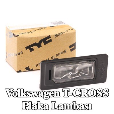 TYC Her iki tarafta plaka lambası, LED'li — Volkswagen T-cross