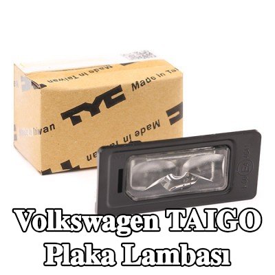 TYC Her iki tarafta plaka lambası, LED'li — Volkswagen Taigo