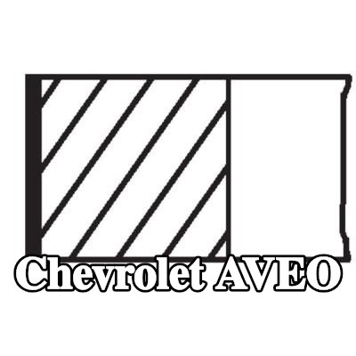 MAHLE مجموعة حلقات المكبس — Chevrolet Aveo