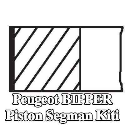 MAHLE Piston Segman Kiti — Peugeot Bipper