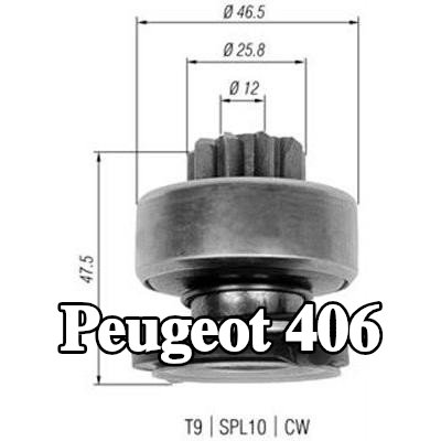 MAGNETI MARELLI الترس الصغير، المُشغّل — Peugeot 406
