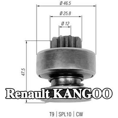MAGNETI MARELLI الترس الصغير، المُشغّل — Renault Kangoo