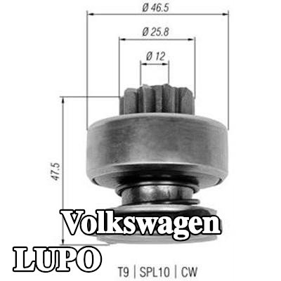 MAGNETI MARELLI الترس الصغير، المُشغّل — Volkswagen Lupo