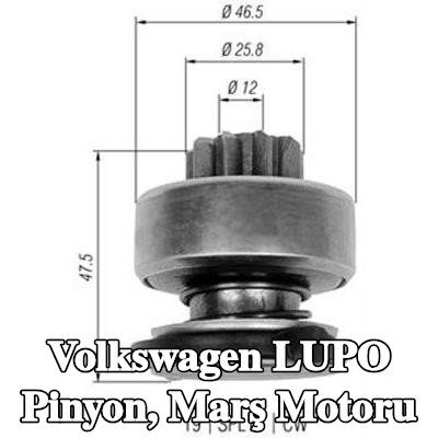 MAGNETI MARELLI Pinyon, marş motoru — Volkswagen Lupo