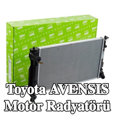 VALEO Motor radyatörü Alüminyum — 2003 Toyota Avensis
