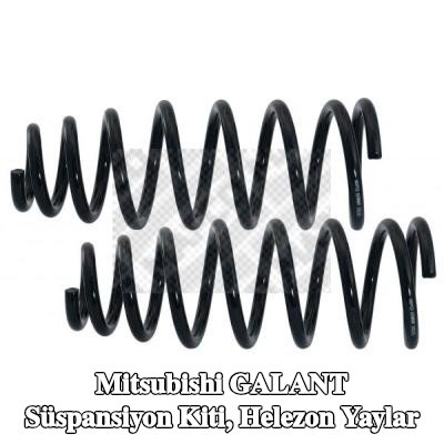 MAPCO Süspansiyon kiti, sarmal yaylar Arka Aks — Mitsubishi Galant