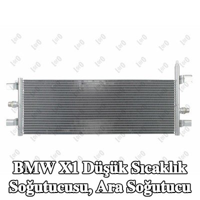 ABAKUS Düşük Sıcaklık Soğutucusu, ara soğutucu — BMW X1