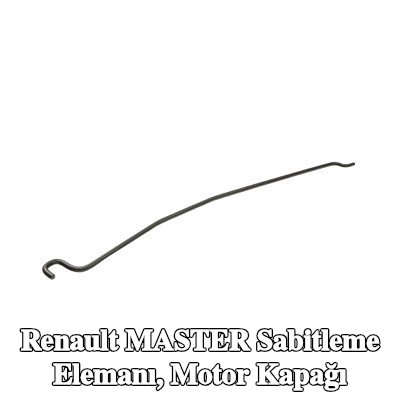 FAST Sabitleme Elemanı, motor kapağı — Renault Master
