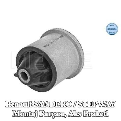 MEYLE Montaj, arka aks sol aks braketi, Arka Aks Sağ, ORIGINAL Quality — Renault Sandero / Stepway
