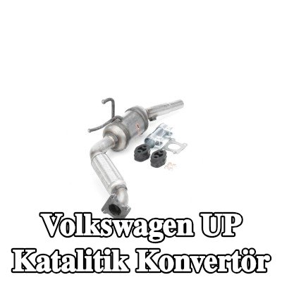 NAP carparts Sabitleme/montaj malzemesi dahil katalitik konvertör — Volkswagen Up