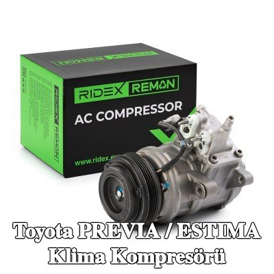 RIDEX REMAN Klima kompresörü — 1997 Toyota Previa / Estima