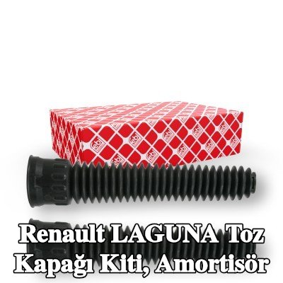 FEBI BILSTEIN Toz kapağı kiti, amortisör Ön Aks — 2000 Renault Laguna