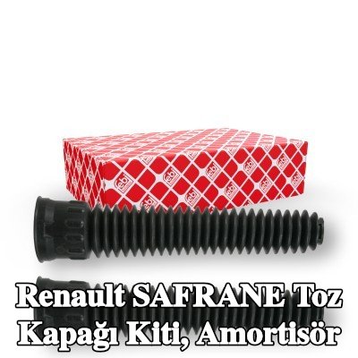 FEBI BILSTEIN Toz kapağı kiti, amortisör Ön Aks — Renault Safrane