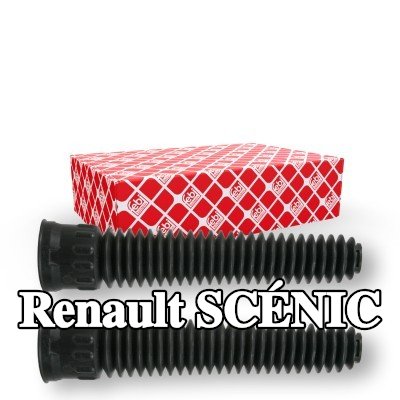 FEBI BILSTEIN طقم غطاء الغبار, ممتص الصدمات المحور الأمامي — 2000 Renault Scénic