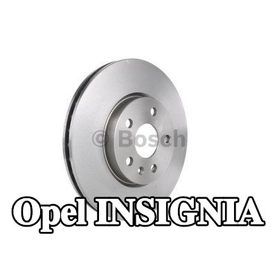 BOSCH القطر الخارجي لقرص المكابح: 321mm, مُهوى, مشحم, مع مسامير/براغي — 2012 Opel Insignia