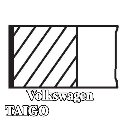 MAHLE مجموعة حلقات المكبس — Volkswagen Taigo