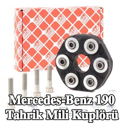 FEBI BILSTEIN Somunlu tahrik mili kuplörü, cıvata/vida ile, pullarla, OE Turbo YENİ — Mercedes-Benz 190