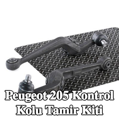 RIDEX Kontrol kolu tamir kiti Ön Aks Sol, Ön Aks Sağ, kilit vidası seti ile — Peugeot 205