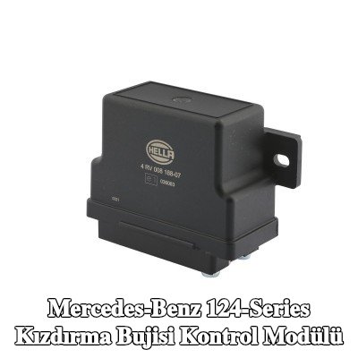 HELLA Harici sıcaklık ölçümlü kızdırma bujisi kontrol modülü — Mercedes-Benz 124-Series