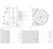 AS-PL Alternatör 70A — 1994 Nissan Patrol (5)