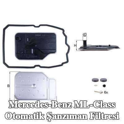 MAHLE Conta/sızdırmazlık elemanlı otomatik şanzıman filtresi — Mercedes-Benz ML-Class