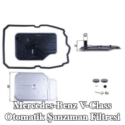 MAHLE Conta/sızdırmazlık elemanlı otomatik şanzıman filtresi — Mercedes-Benz V-Class
