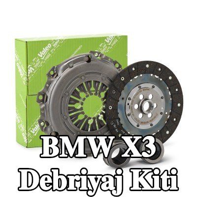 VALEO Yüksek Verimli Debriyajlı KIT3P Debriyaj Kiti, Montaj için özel alet gerekmez, debriyaj ayırma yatağı ile — 2016 BMW X3