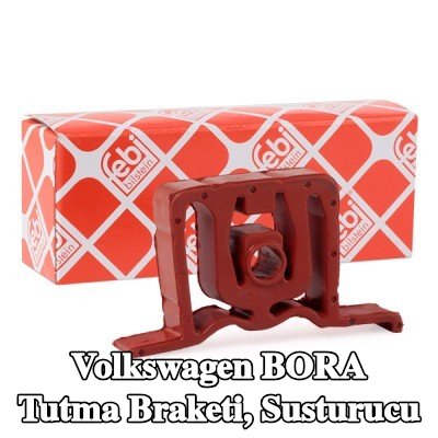 FEBI BILSTEIN Tutma Braketi, susturucu Orta Susturucu, Ön Susturucu — Volkswagen Bora